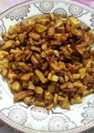 A picture of Mini Aaloo Cubes.