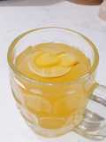 Fresh Ginger, lemon and honey tea เพื่อสุขภาพ