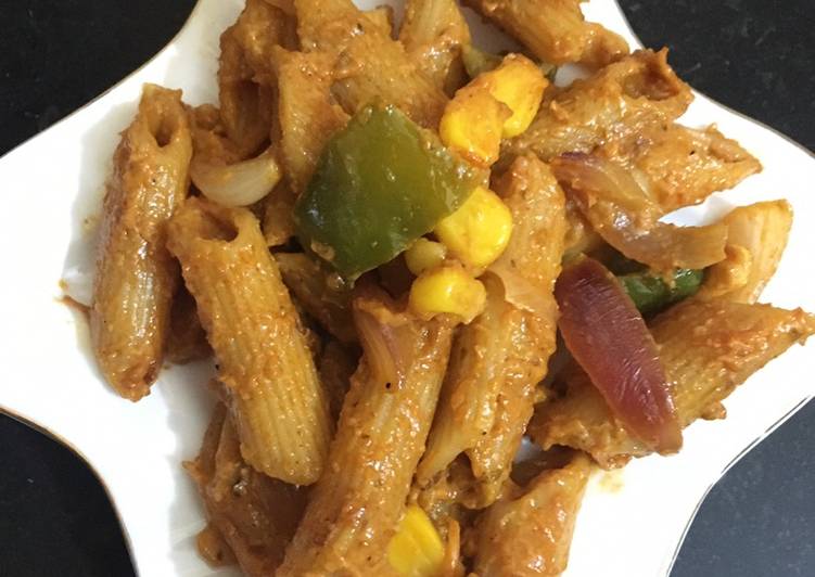 Simple Way to Make Favorite Tandoori penne pasta