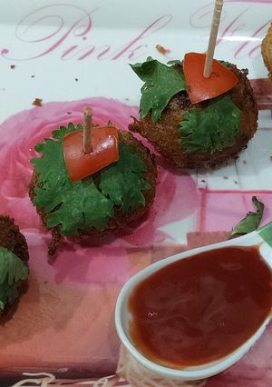 A picture of Noodles balls.