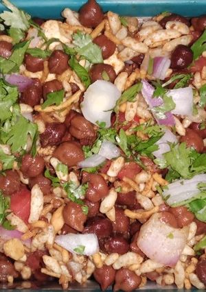A picture of Chana chaat.