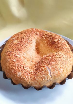Una foto de Torta / Bizcocho Pan Montaña Rusa Receta Viral / Sin Gluten / Mandioca