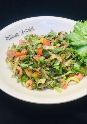 Kwadon salad ainihin hoton girkin