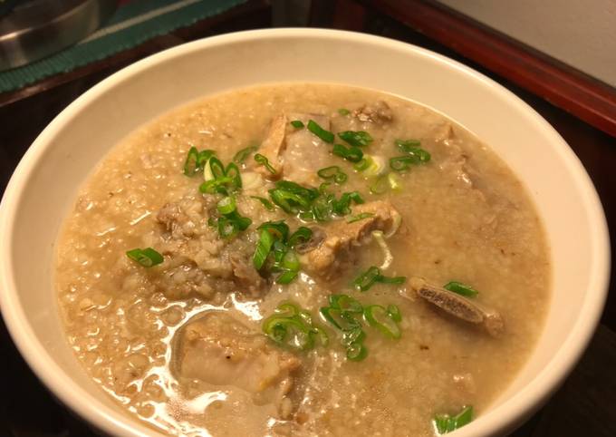 Steps to Make Quick My Mother’s Favorite Breakfast: Cháo Sườn(Pork Rib Porridge)