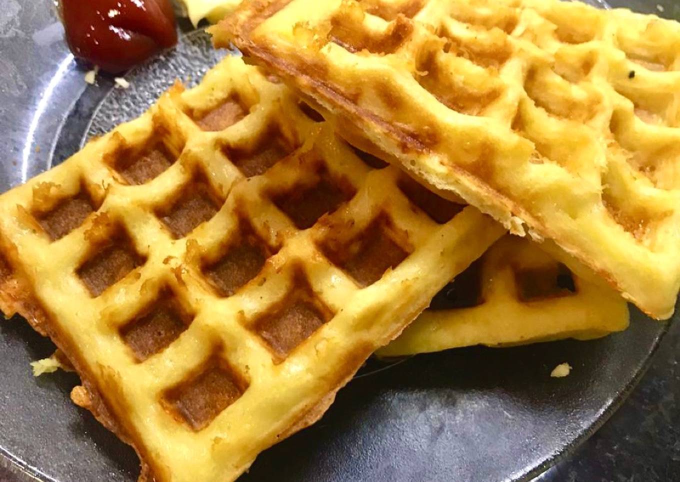 Waffles salados🧇