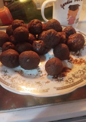 Una foto de Bolitas de chocolate