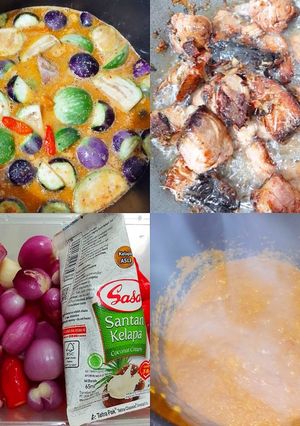 Foto resep Ikan Tuna Asap masak santan