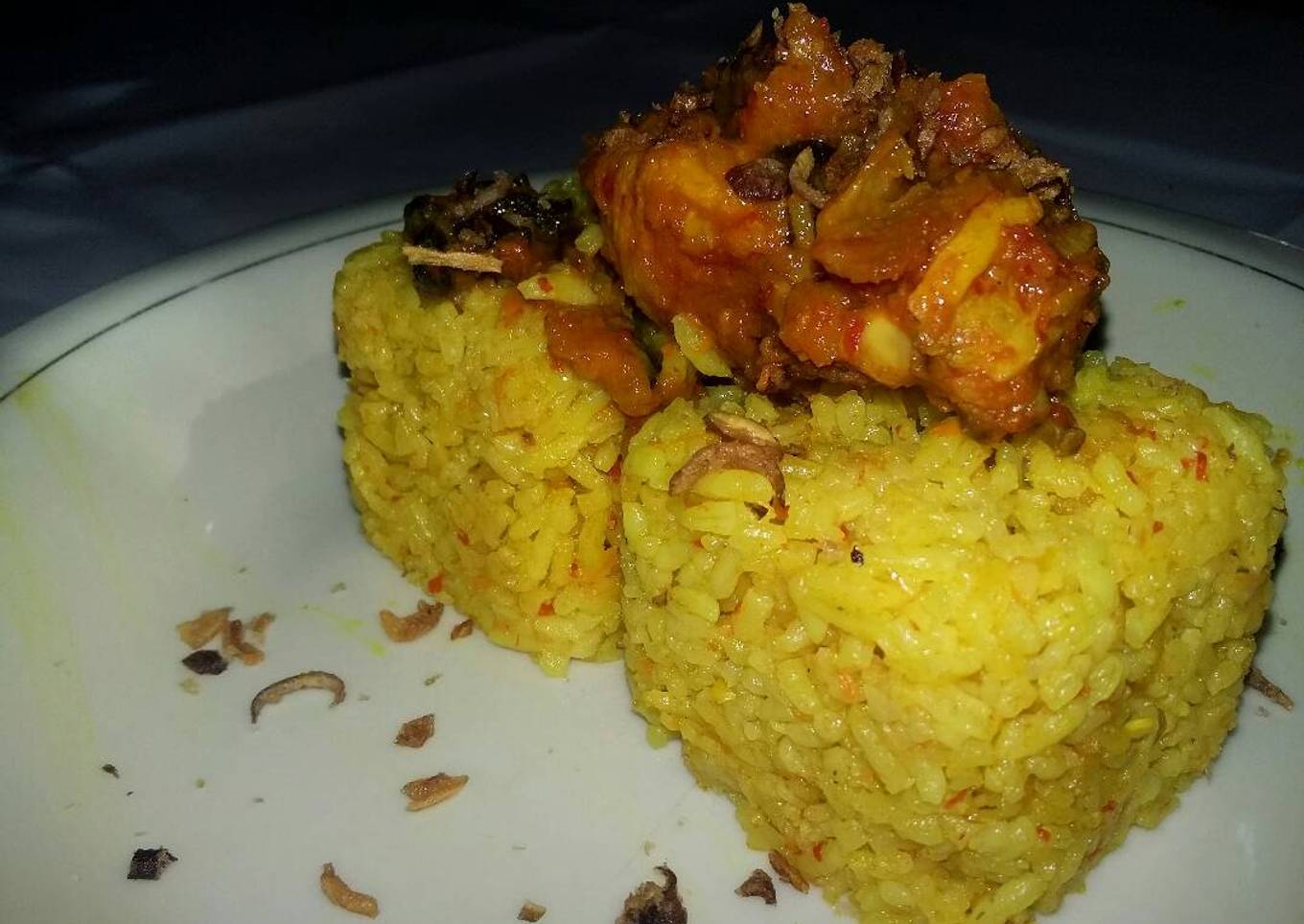 Nasi Ayam Briyani khas India