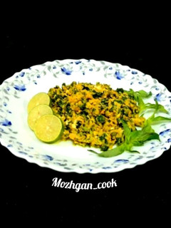 عکسی از دستور املت ریحان و سیر 😋😍