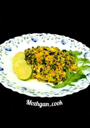 عکسی از دستور املت ریحان و سیر 😋😍