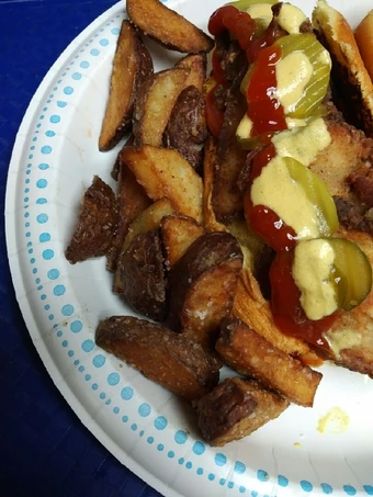 Easy Steps to Prepare Twice Fried Potatoes the  Makes Drooling Really delicious