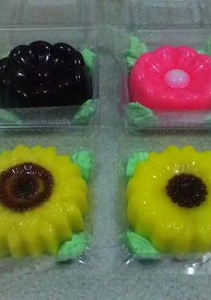 Foto resep Pudding Bunga