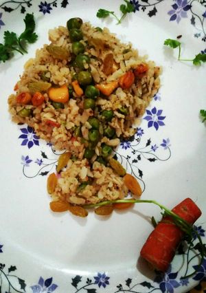 A picture of Chura \poha Matar.