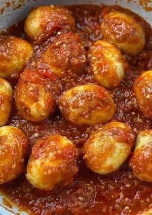 Foto resep Telur balado sambel ebi pedas