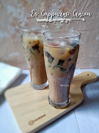 Cara Gampang Membikin Resep Es Cappucino Cincau yang Menggugah Selera Anti Ribet, Bisa Manjain Lidah