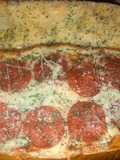 Pizza baked stuffed French bread