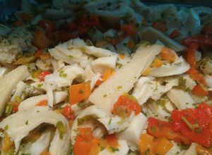 Una foto de Mondongo al escabeche 👌😋😋