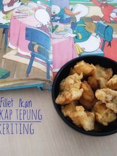 Foto resep Fillet Ikan Kakap Tepung Keriting (menu anak)