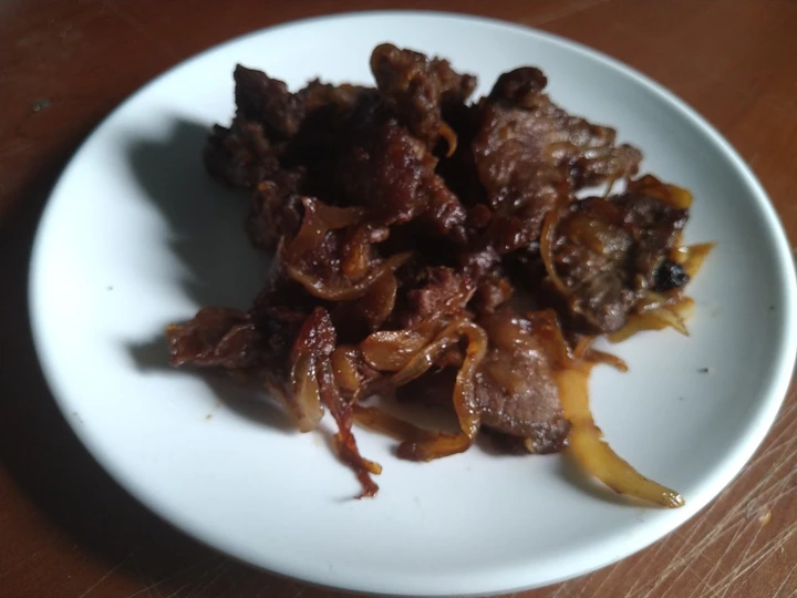 Cara Mudah Membuat Resep Koweng Daging Sapi masak Kandis (Khas Paser) yang Menggugah Selera Anti Ribet, Sempurna