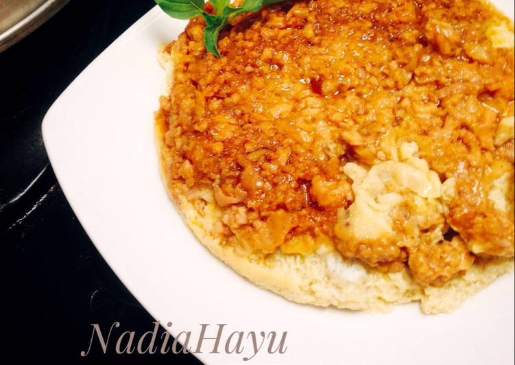 Resep masakan Tim Telur Daging Cincang | Cara Membuat Tim Telur Daging Cincang Yang Sedap