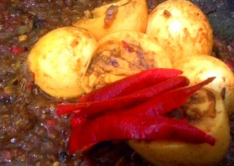 Resep telur balado gulai