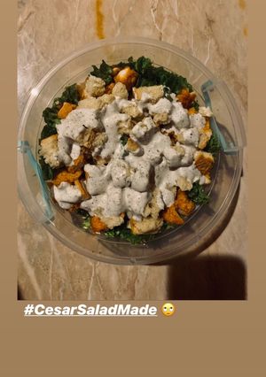 صورة لوصفة تشيكن سيزر Chicken Cesar salad