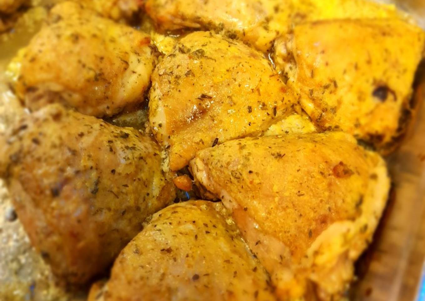 Creamy Lemon roasted chicken