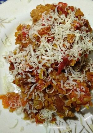 Foto resep Ayam Geprek Tabur Keju