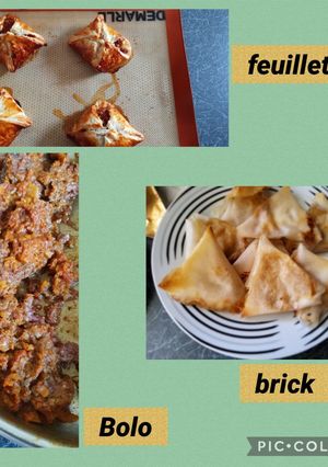 Une photo de Feuilleté bolognaise