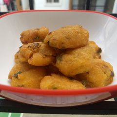 Moong daal (Mangodi pakora) A picture of Moong daal (Mangodi pakora).