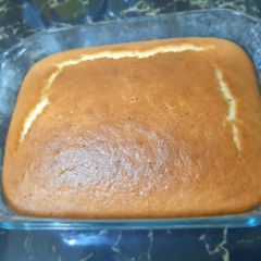 A picture of Hot milk cake.