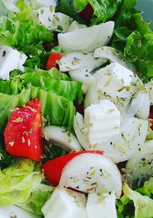Foto de Salada com Queijo Fresco