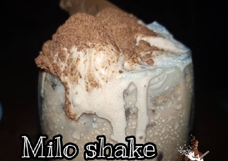 Milo shake tabur