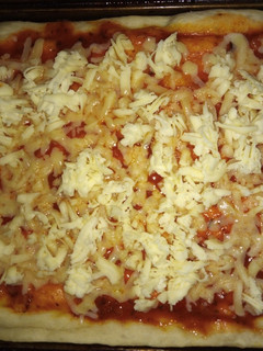 Una foto de Pizza fácil con levadura en polvo