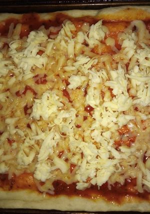 Una foto de Pizza fácil con levadura en polvo