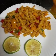 A picture of Pasta, spiral.