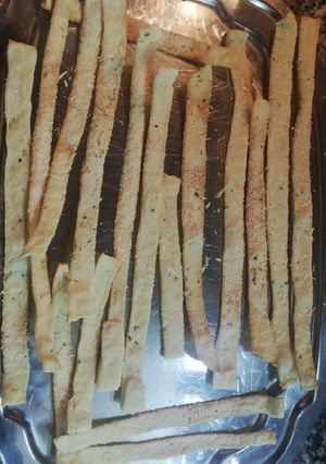 Una foto de Grisines de queso y orégano 🧀