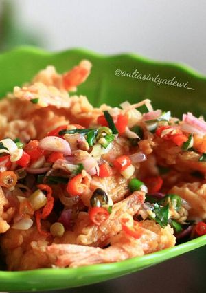 Foto resep Udang goreng tepung Sambal Matah