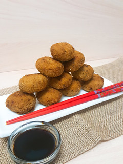 Una foto de Mini croquetas de tofu