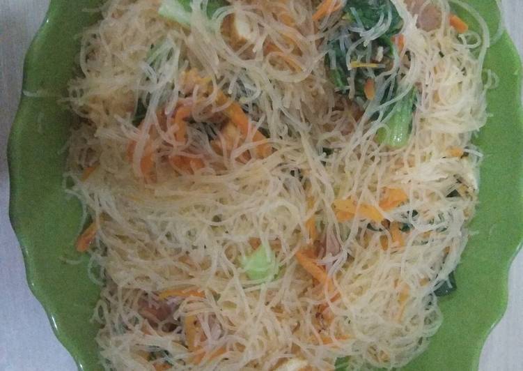 Proses Membuat Bihun goreng sosis, Bikin Ngiler