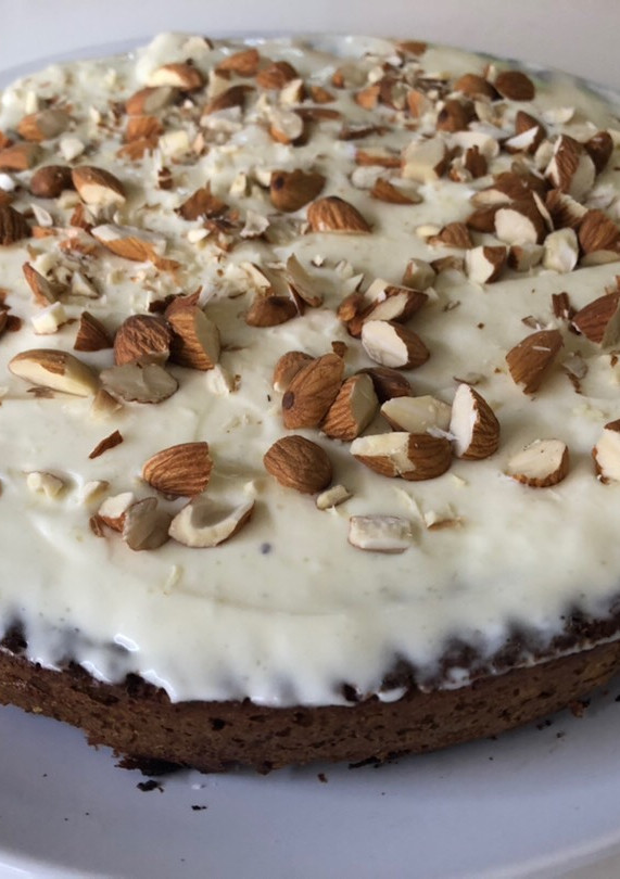 Una foto de Keto - Torta de zanahorias
