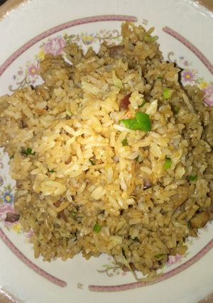 Foto resep Nasi goreng sosis ayam sayur