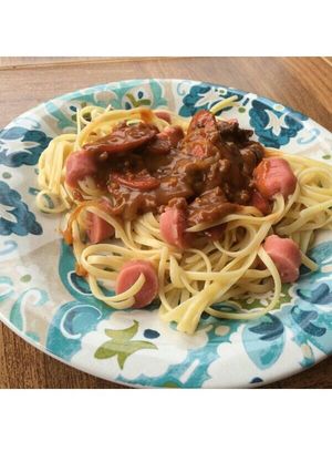 Foto resep Spaghetti sosis enak