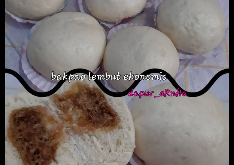 Bakpao ekonomis lembut tanpa telur dan susu