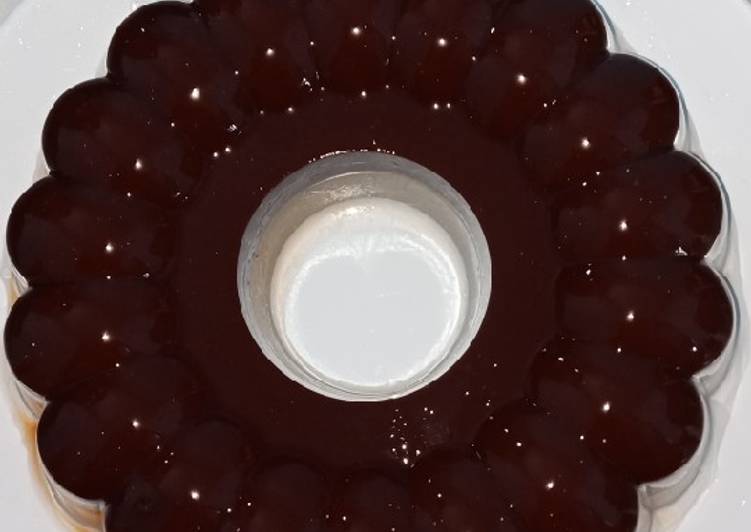 Resep Puding Coklat 2 Rasa, Lezat Sekali