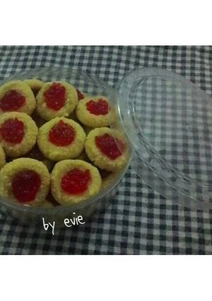 Foto resep Strawberry thumbprints