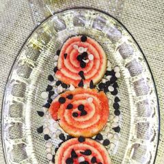 A picture of Strawberry Swiss Roll 🍓.