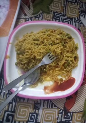A picture of Vegetable maggi.