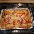 Lasagne con funghi e pancetta