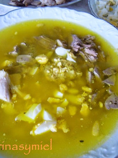 Una foto de Sopa de menudillos